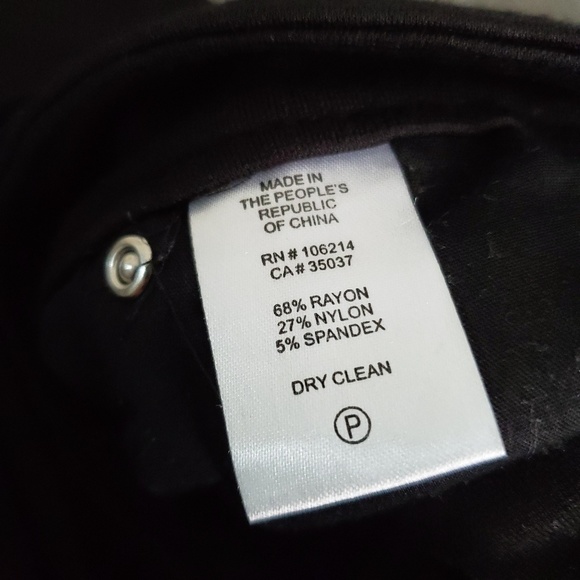 Joe's Jeans Black Skinny Leggings/ Pants - Picture 3 of 8